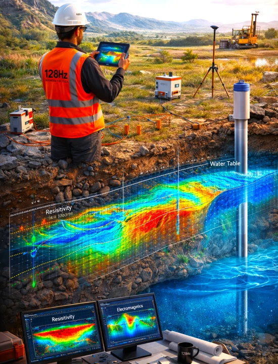 Búsqueda de Agua Subterránea y Nivel Freático