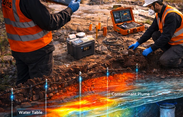 Identificación de Contaminantes en el Subsuelo